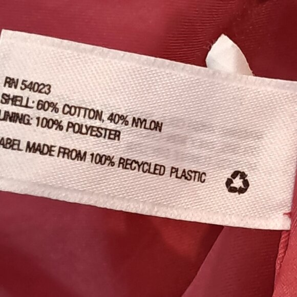 Gap women's hot pink pea coat, size M - Picture 4 of 8